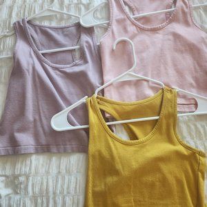 3 Racerback Tank Tops